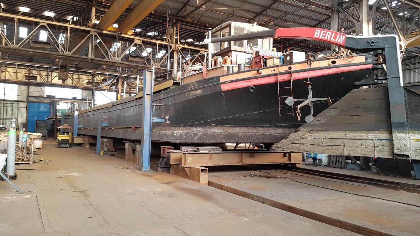 Restoring the historic vessel Hanseat