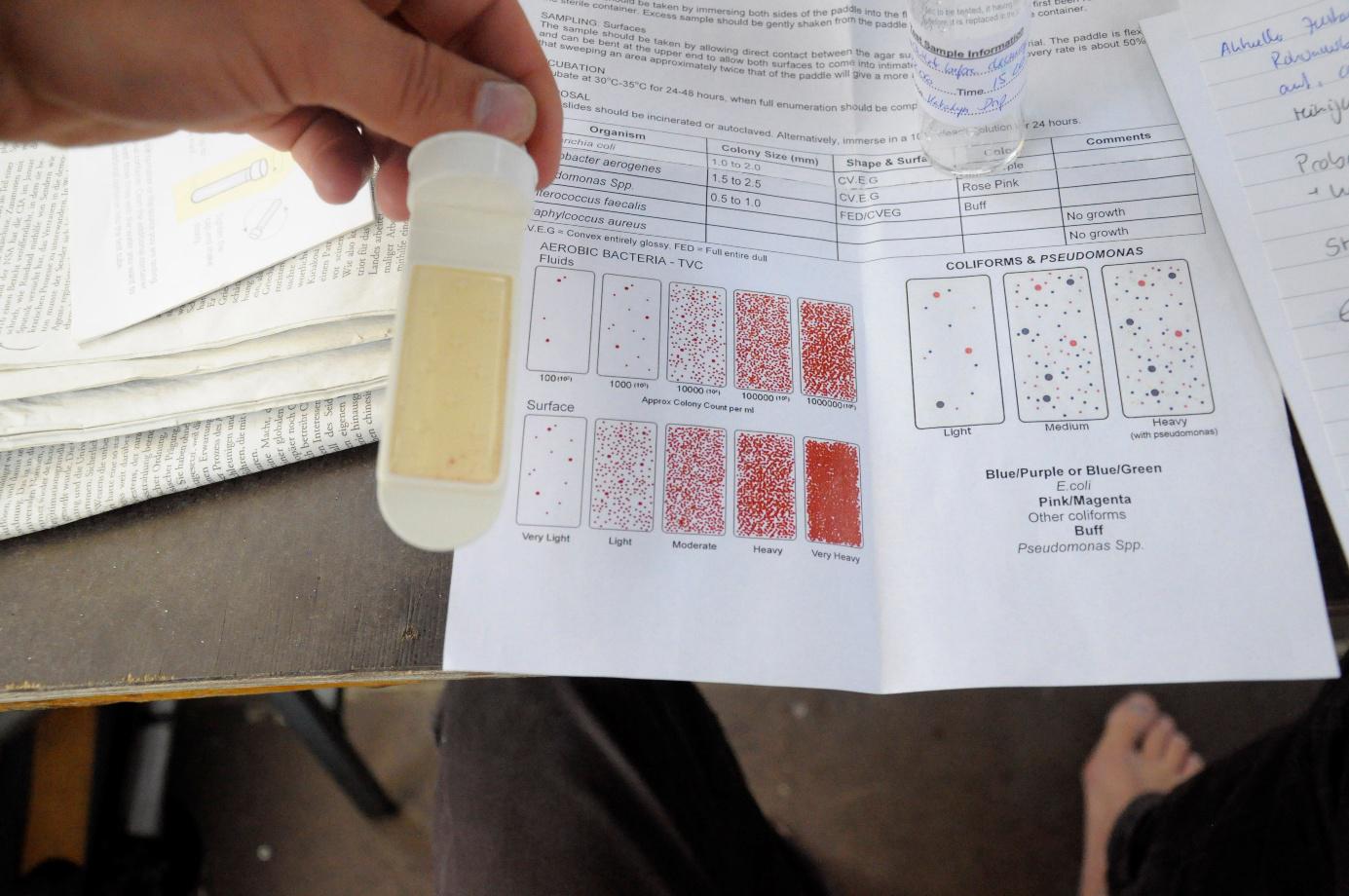 Water treatment instruments